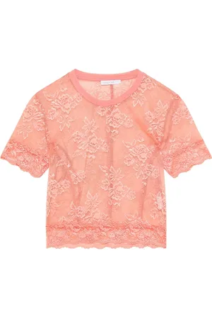 Patrizia Pepe Top, Dame, , M, Blonde Stretch T-shirt