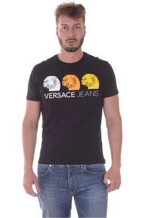 VERSACE Top, Herre, Sort, S, Bomuld, Jersey Stretch Sweatshirt