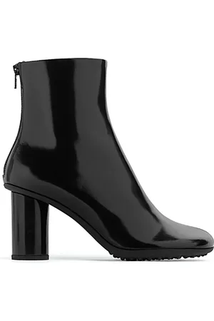 Bottega Veneta Sko, Dame, Sort, 37 EU, Læder, Elegante Læderstøvler