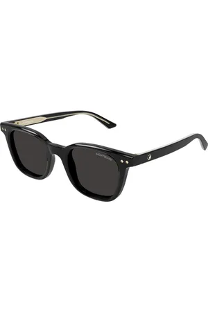 Montblanc Tilbehør, Herre, Sort, 49 MM, Solbriller