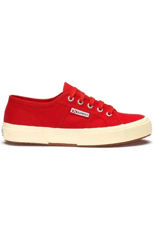 Superga Sko, Dame, Rød, 38 EU, Bomuld, Klassiske bomuldssko