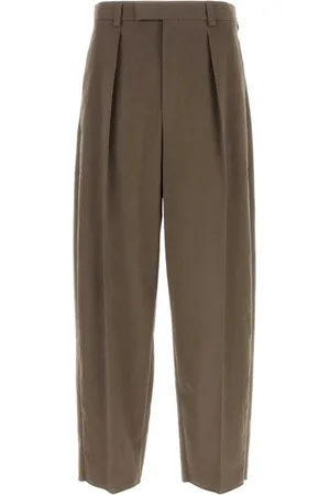 Salvatore Ferragamo Bukser, Herre, Brun, S, Bomuld, Vidde Mud Stretch Bomuld Bukser