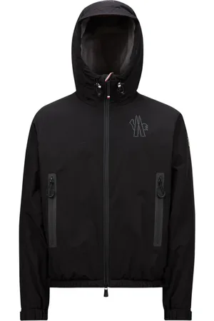 Moncler Jakke, Herre, Sort, S, Uld, Jaman Hooded Short Padded Jacket