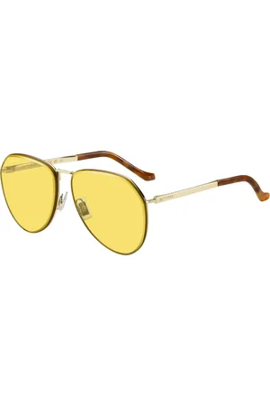 Etro Tilbehør, unisex, Gul, 64 MM, Uld, Stilfulde solbriller