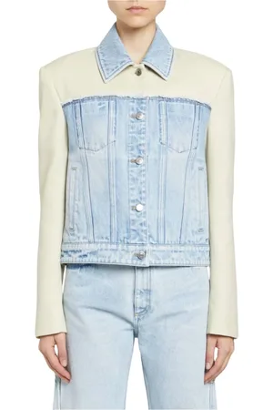 Stella McCartney Jakke, Dame, Flerfarvet, M, Denim, Vintage Blå Denim Jakke