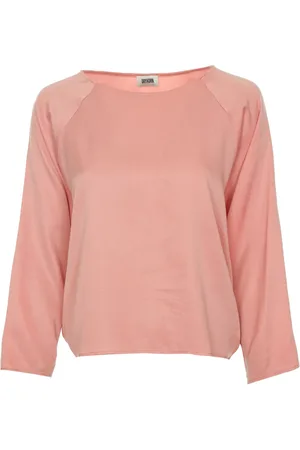 Drykorn Bluser & Skjorter, Dame, Lyserød, L, Silk Smooth Skjortebluse
