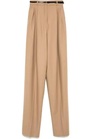 Sportmax Bukser, Dame, , S, Uld, Wide Leg Bukser