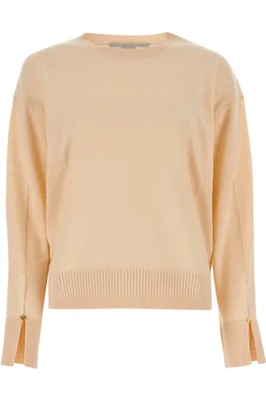 Stella McCartney Strik, Dame, Lyserød, M, Uld, Uld Oversize Sweater