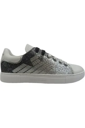 Emporio Armani Sko, Dame, Hvid, 36 EU, Uld, Stilfulde hvide sneakers