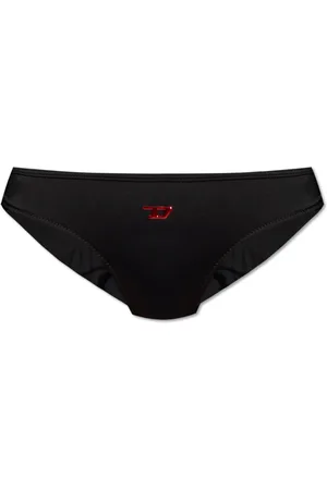 Diesel Badetøj, Dame, Sort, S, Uld, Bikiniunderdel
