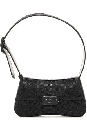 Emporio Armani Taske, Dame, Sort, ONE SIZE, Polyester, Diamond Small Taske med Top Håndtag