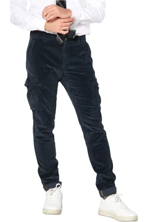 Masons Bukser, Herre, Blå, 2XL, Bomuld, Cargo Pant