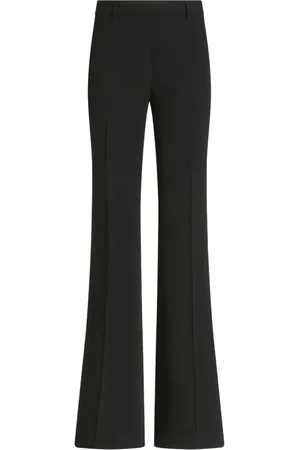 Etro Bukser, Dame, Sort, XS, Uld, Wide Bukser