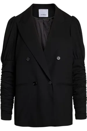Co`Couture Jakke, Dame, Sort, M, Polyester, Sort jakke med pufærmer