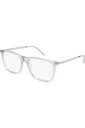 Saint Laurent Tilbehør, unisex, Hvid, ONE SIZE, Uld, Elegant Læder Skuldertaske