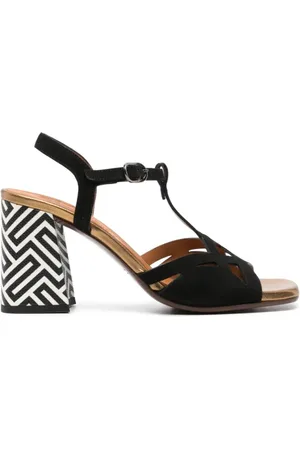 Chie Mihara Sko, Dame, Sort, 40 EU, Læder, Højhælede sandaler