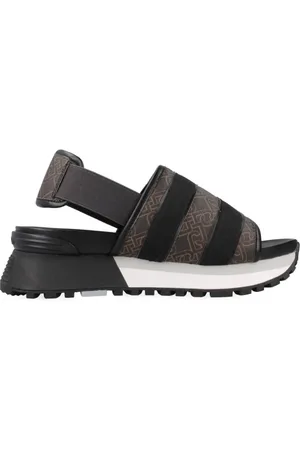 Liu Jo Sko, Dame, Sort, 36 EU, Maxi Wonder 20 Flade Sandaler