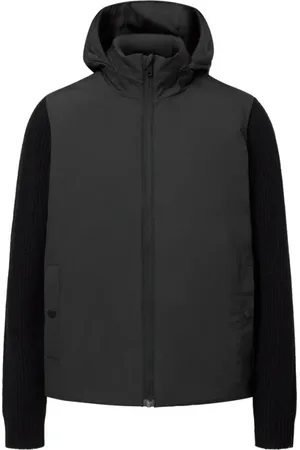 ECOALF Jakke, Herre, Sort, L, Uld, Strikjakke