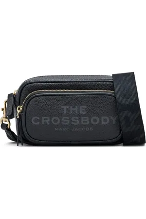 Marc Jacobs Taske, Dame, Sort, ONE SIZE, Uld, Luksuriøs Læder Skuldertaske i Sort