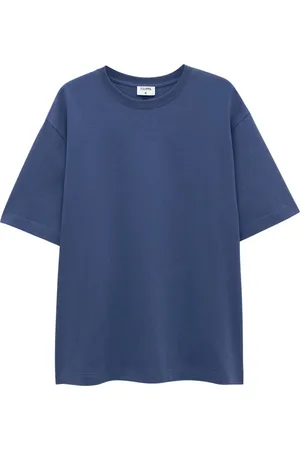 Filippa K Top, Herre, Blå, M, Bomuld, Luksus Navy T-shirt