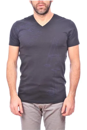Emporio Armani Top, Herre, Blå, L, Bomuld, Sweatshirts