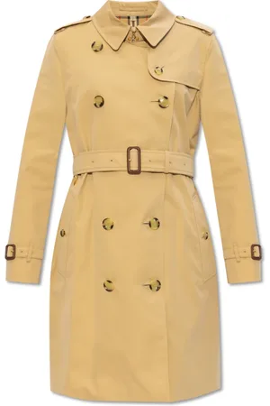 Burberry Frakke, Dame, , 4XS, Bomuld, Kensington Trenchcoat