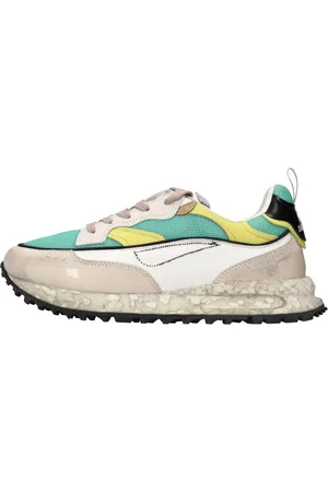 Hidnander Sko, Dame, Flerfarvet, 40 EU, Læder, Sneakers MultiColour