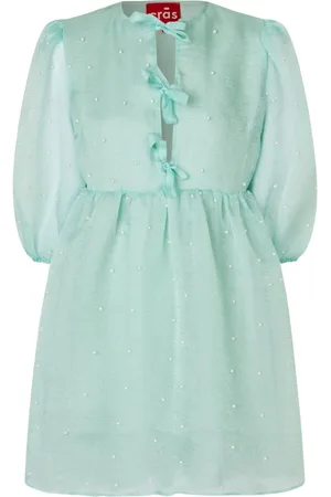 Crās Kjole, Dame, Grøn, L, Polyester, Scot Dress