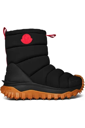 Moncler Sko, Herre, Sort, 44 EU, Uld, Trailgrip Apres Snow Støvler