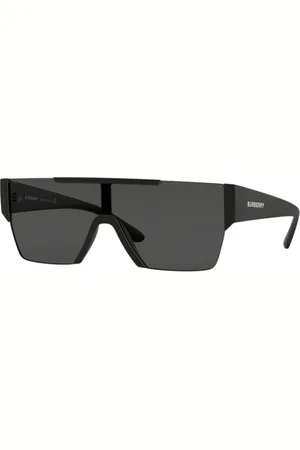 Burberry Tilbehør, Herre, Sort, 38 MM, Matte Sorte Solbriller