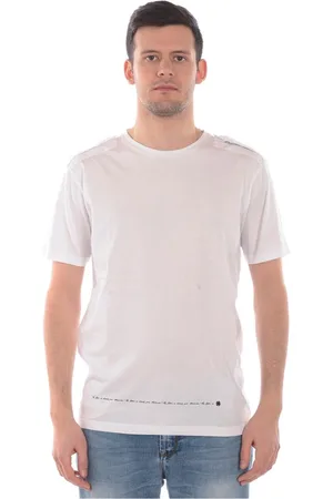 D.A. Daniele Alessandrini Top, Herre, Hvid, L, Bomuld, Sweatshirts