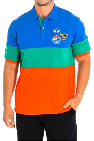 La Martina Top, Herre, Flerfarvet, S, Bomuld, Kortærmet poloshirt