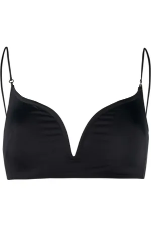 Stella McCartney Undertøj, Dame, Sort, XS, Nylon, Crop Top BH