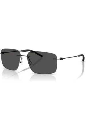 Moncler Tilbehør, Herre, Sort, 56 MM, Solbriller