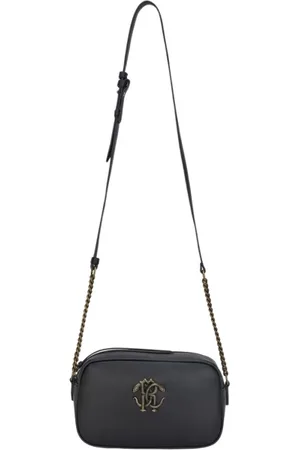 Roberto Cavalli Taske, Dame, Sort, ONE SIZE, Bomuld, Spejlslange Kamerataske Kompakt Design
