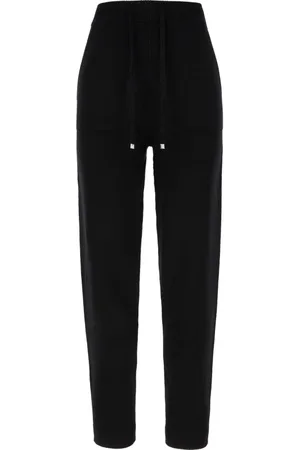 Max Mara Bukser, Dame, Sort, M, Uld, Abiti Sweatpants
