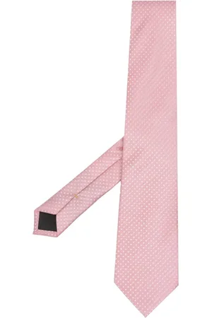 CANALI Tilbehør, Herre, Lyserød, ONE SIZE, Silkebånd