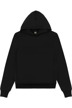 Colmar Sweathshirts & Hoodies, Herre, Sort, 2XL, Bomuld, Hættetrøje med præget/forsænket logo