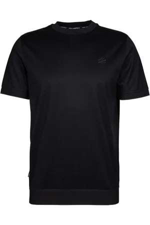 Karl Lagerfeld Top, Herre, Sort, L, Bomuld, T-Shirt