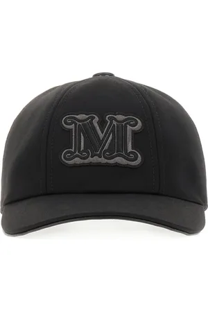 Max Mara Tilbehør, Dame, Sort, 57 CM, Bomuld, Libero Cap