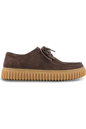 Clarks Sko, Herre, Brun, 41 EU, Læder, Torhill Lo Sko