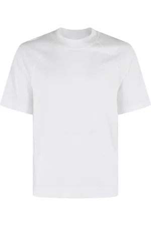 Circolo Top, Herre, Hvid, L, Bomuld, Hvid Rund Hals T-shirt
