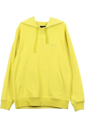 STUSSY Sweathshirts & Hoodies, Herre, Gul, XL, Bomuld, Terry Lemon Hættetrøje