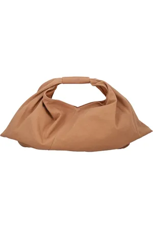 Maison Margiela Taske, Dame, Brun, ONE SIZE, Bomuld, Japansk Draperet Fashion Top