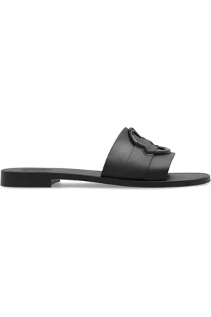 Moncler Sko, Dame, Sort, 36 EU, Gummisandaler