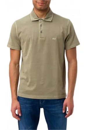 FAY Top, Herre, Grøn, M, Bomuld, Klassisk poloshirt