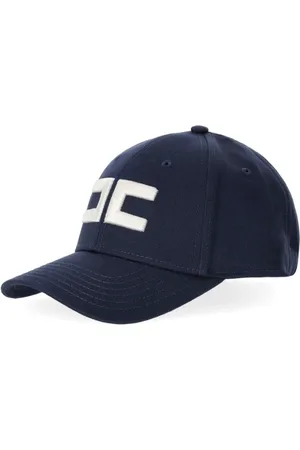 Elisabetta Franchi Tilbehør, Dame, Blå, S, Bomuld, Oltremare Baseball Cap