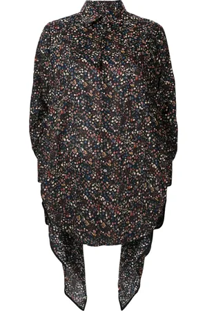 Dsquared2 Bluser & Skjorter, Dame, Sort, 2XS, Bomuld, 001s Camicia Skjorte