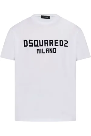 Dsquared2 Top, Herre, Hvid, L, Bomuld, Cool Fit T-Shirt