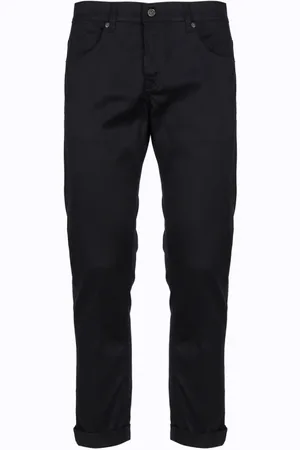 Dondup Jeans, Herre, Sort, W31, Bomuld, Alex Super Skinny Sorte Jeans